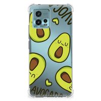 Motorola Moto G72 Stevig Bumper Hoesje Avocado Singing - thumbnail