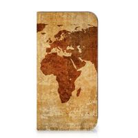 iPhone 15 Plus Book Cover Wereldkaart - thumbnail