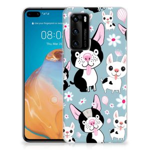 Huawei P40 TPU Hoesje Hondjes