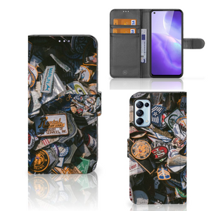 OPPO Find X3 Lite Telefoonhoesje met foto Badges