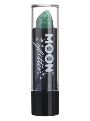 Moon Glitter Lipstick Groen