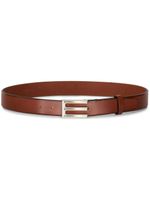 ETRO ceinture en cuir à boucle logo - Marron