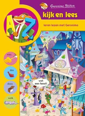 Kijk en lees - Leren Lezen Met Geronimo Stilton - Geronimo Stilton - Hardcover (9789085924982)