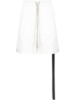 Rick Owens DRKSHDW short Long Boxers en coton - Blanc