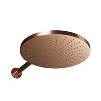 Blaufoss Nola 300 Hoofddouche rond 30 cm met wand douchearm Brushed Rosegold