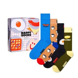 Happy socks 4 stuks Breakfast Gift Set * Actie *