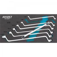 Hazet 163-296/7 Dubbele ringsleutelset 7-delig 6 - 22 mm DIN 838, DIN ISO 10104