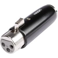 Hicon HI-X3MX3-FM XLR-adapter XLR-bus - Mini-XLR-stekker Inhoud: 1 stuk(s)