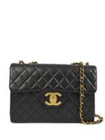 CHANEL Pre-Owned sac porté épaule Jumbo Flap (1997) - Noir