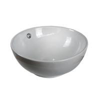 Waskom Opbouw Levi Rond 38x38x15cm Wit