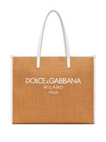 Dolce & Gabbana grand sac cabas Shopping - Marron - thumbnail