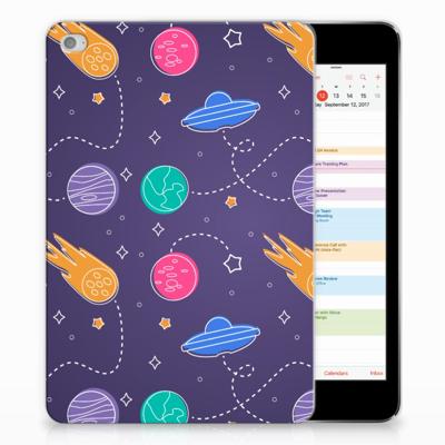 Apple iPad Mini 4 | Mini 5 (2019) Leuke Siliconen Hoes Space Apple iPad Mini 4 | Mini 5 (2019) Leuke Siliconen Hoes Space