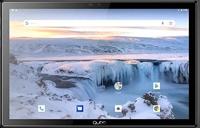 Qubo T104 tablet met 4G-connectiviteit, 10,1 inch 4 GB RAM 64 GB ROME grijs, incl. hoes