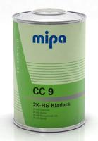 MIPA 2K-HS-blanke lak CC 9 sneldrogende hoogglans autolak 1 liter