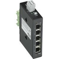 Wago 852-111 netwerk-switch Fast Ethernet (10/100) Zwart - thumbnail