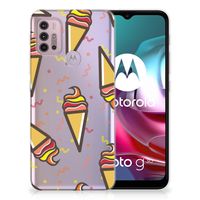 Motorola Moto G30 | G10 Siliconen Case Icecream - thumbnail