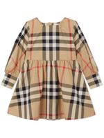 Burberry Kids robe à motif Vintage Check - Tons neutres