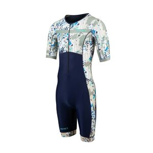 Zone3 Activate plus korte mouw trisuit Sand Storm heren M