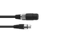 OMNITRONIC Adaptercable Speaker(F)/XLR(F) 1m bk - thumbnail