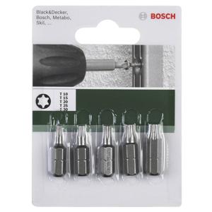 Bosch Accessories 2609255970 T-bit C 6.3 5 stuk(s)