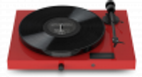 Pro-Ject Jukebox E1 OM5e Platenspeler Ingebouwde Versterker 2x25w - Rood