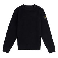 Lyle and Scott Heavy Raglan Crew casaul winterjas jongens - thumbnail