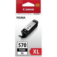 Canon PGI-570PGBK XL inktcartridge pigment zwart hoge capaciteit (origineel) - thumbnail