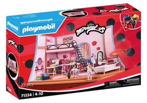 PLAYMOBIL Miraculous - Marinettes loft constructiespeelgoed 71334