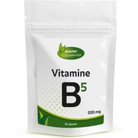 Vitamine B5 500 mg | 60 capsules | Vitaminesperpost.nl - thumbnail