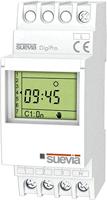 Suevia Timer voor DIN-rail 1 st. DigiPro schakelspanning (max.): 250 V/AC schakelstroom (max.