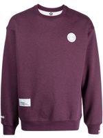 AAPE BY *A BATHING APE® sweat à patch logo - Violet