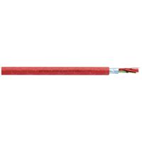 Faber Kabel 100354 Brandmeldkabel J-H(St)H 2 x 2 x 0.8 mm Rood per meter