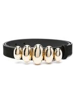 ISABEL MARANT ceinture Fuzz en cuir - Noir - thumbnail