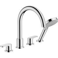 Hansgrohe Vernis Blend afdekset badkraan 211mm 4-gats chroom 71456000