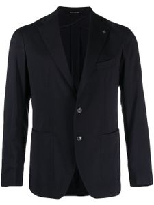 Tagliatore blazer en laine vierge mélangée - Bleu