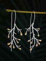 Elegant Branch Earrings - thumbnail