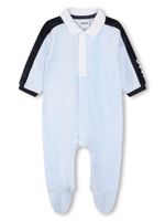 BOSS Kidswear pyjama en coton à logo imprimé - Bleu