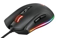 Trust Gaming GXT 900 Qudos RGB Gaming Muis Mouse, Zwart