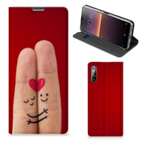 Sony Xperia L4 Hippe Standcase Liefde - Origineel Romantisch Cadeau