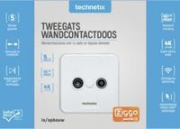 Enzo Technetics TRAS-2000 - einddoos radio/TV inbouw/opbouw - 2074025 - thumbnail