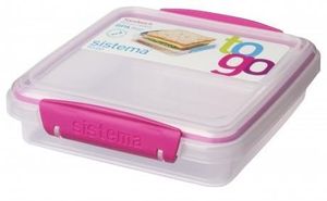 Sistema TO GO - Sandwich Box - 450 ml Roze