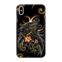 Huilende Wolf: iPhone X Tough Case - thumbnail