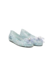 Mini Melissa ballerines à détail de nœud - Bleu