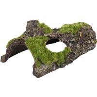 Aquarium decoratie Kozma schors + mos -15 x 9 x 6 cm 15 x 9 x 6 cm Flamingo Groen