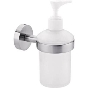 tesa MOON 40309-00000-00 Zeepdispenser 200 ml Zilver, Wit (gesatineerd)