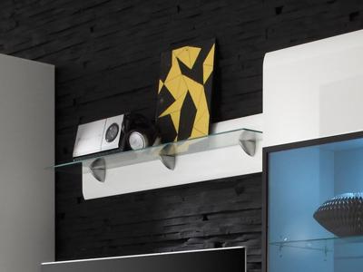 Wandplank HERCULE 120 cm wit