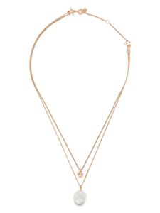 Tory Burch collier multi-rangs à pendentif