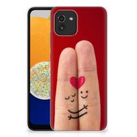 Samsung Galaxy A03 Silicone Back Cover Liefde - Origineel Romantisch Cadeau - thumbnail