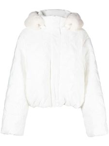 Maje veste à design matelassé - Blanc