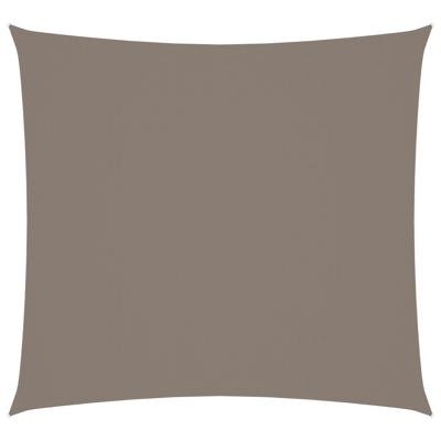 vidaXL Zonnescherm vierkant 4,5x4,5 m oxford stof taupe vidaXL Zonnescherm vierkant 4,5x4,5 m oxford stof taupe
